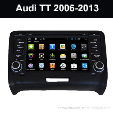 Android 4.4 Car DVD Player with Bluetooth 3G OBD TPMS for Audi TT Quad Core Car Gps Navigation